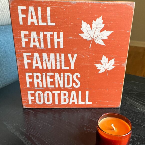 Rustic Fall/Thanksgiving Decor Wooden Box Sign - Picture 5 of 13